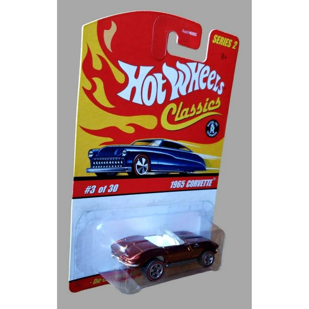 2006 Hot Wheels 1965 CORVETTE CONVERTIBLE Copper Classics Series 2 REDLINE VAR!